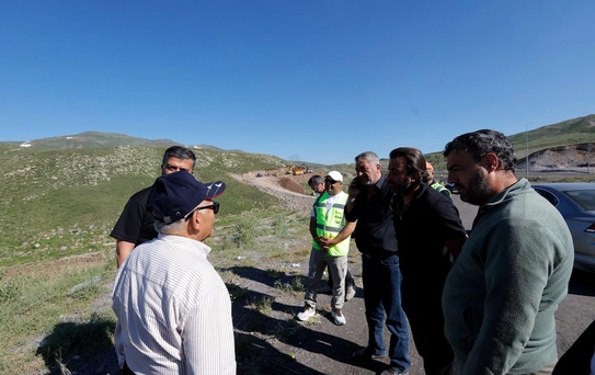 Başkan Büyükkılıç, Erciyes'e nefes olacak alternatif yol çalışmalarını inceledi