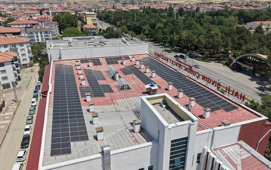 Çubuk Hastanesi Güneş Enerjisiyle Dönüşüyor