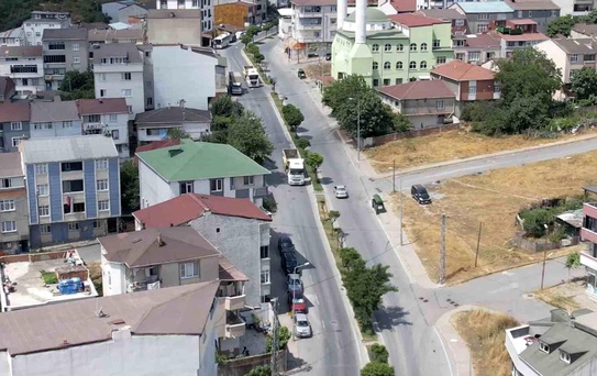 Boğazköy'de Hafriyat Kamyonlarına Tepki