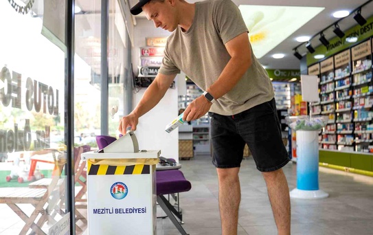 Mezitli'de atık ilaçlar için örnek uygulama