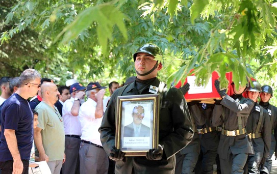Kıbrıs Gazisi Adnan Coşkun'un Cenaze Töreni