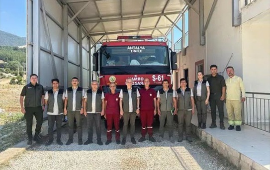 Orman Bölge Müdürü Finike'de İncelemelerde Bulundu