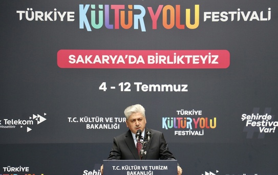 Türkiye Kültür Yolu Festivali Sakarya'da Başladı