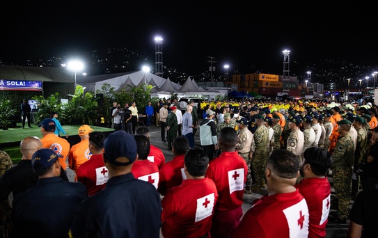 Venezuela'da Kahramanlık Nişanı Töreni