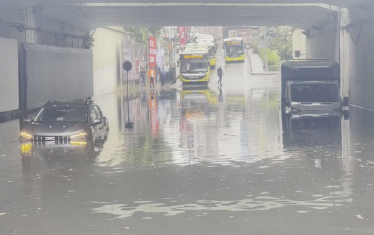 İstanbul'da Kuvvetli Yağış