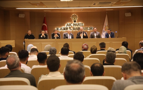 Mustafa Şen Elazığ'da Partililerle Buluştu