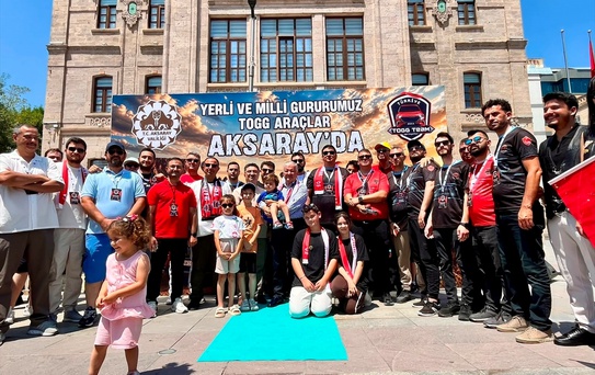 TOGG Team Aksaray Gezi Turu Başladı