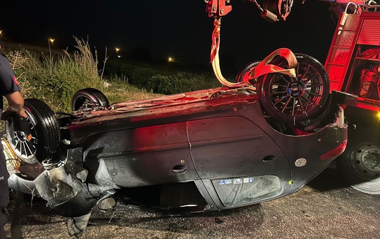 Adana'da Sulama Kanalına Düşen Otomobili Sürücüsü Hayatını Kaybetti