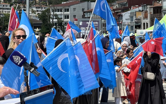 İstanbul'da Doğu Türkistan Eylemi