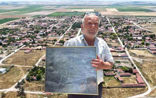 Bu köyde çıkmaz sokak yok! Adeta cetvelle çizilmiş gibi