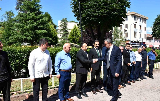 Vezirköprü'nün Yeni Kaymakamı Göreve Başladı