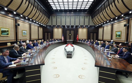 Erdoğan ve Trump heyetler arası görüşmeye başkanlık etti