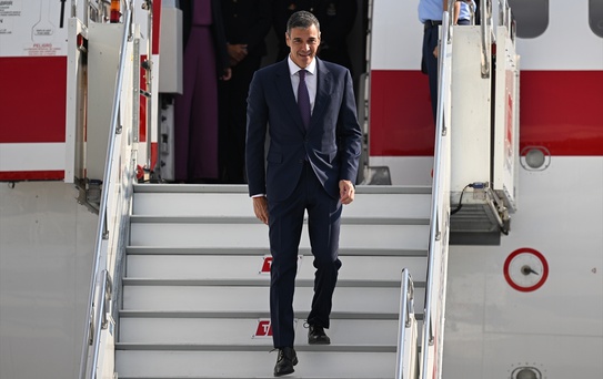 Pedro Sanchez Ankara'da