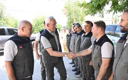 Orman Genel Müdürü Karacabey'den Serik Ziyareti