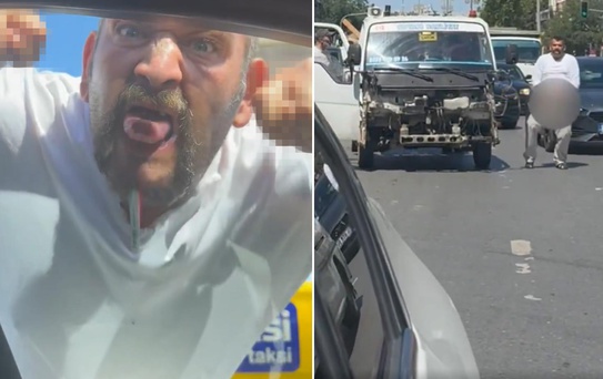 Trafikteki skandal görüntü Emniyet'i harekete geçirdi! Faturası hayli ağır oldu