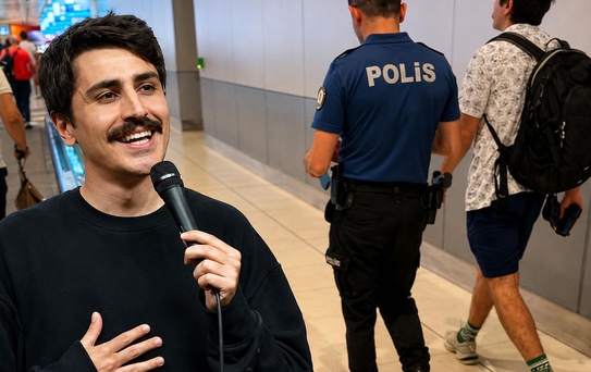 Tutuklanan komedyen Deniz Göktaş'ın 'Ölü Deniz' adlı stand-up gösterisinin videosuna erişim engeli