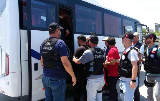 Gökçeada'da Yasa Dışı Göç Operasyonu