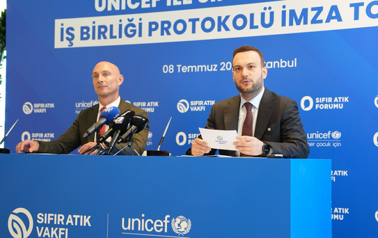 Sıfır Atık Vakfı ve UNICEF, çocuk odaklı iklim eylemi için güçlerini birleştirdi