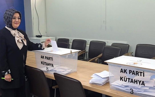 AK Parti Kütahya Merkez İlçe Başkanlığı için temayül yoklaması yapıldı