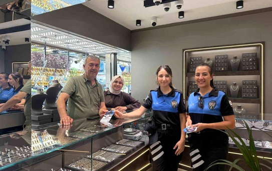 Çankırı'da Polisten Kuyumculara Dolandırıcılık Uyarısı