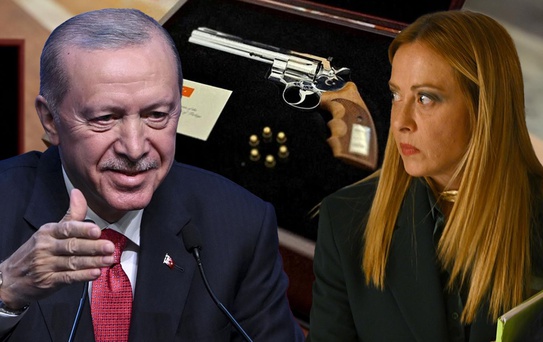 Erdoğan'ın hediyesi Avrupa'da gündem oldu! Meloni'nin kararı dikkat çekti