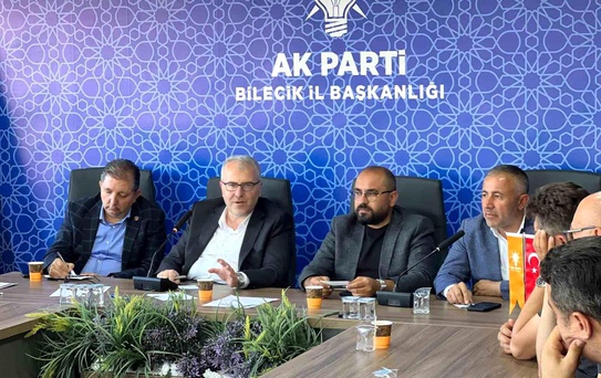 Bilecik'te Teşkilat Toplantısı