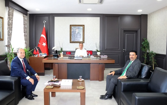 Yeşilay'dan Kaymakam'a Ziyaret
