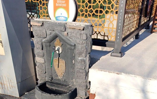 Burdur'da Gençler Çeşmeye Zarar Verdi