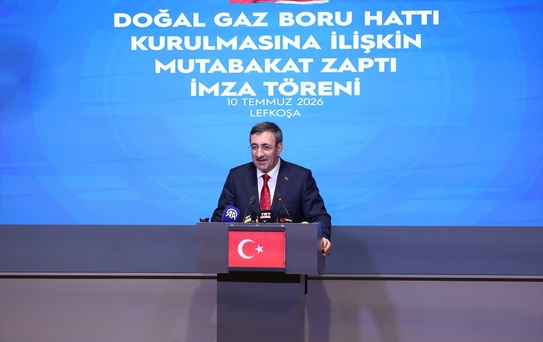 Türkiye ve KKTC arasında doğal gaz boru hattı mutabakatı