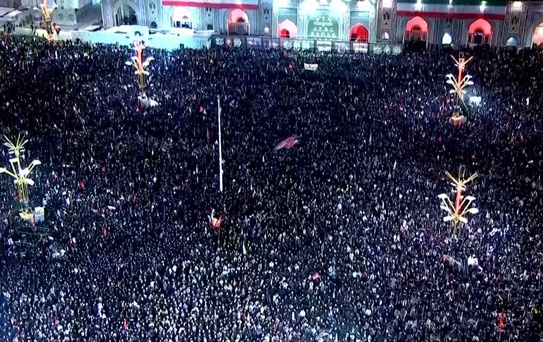 Hamaney, Meşhed'de Defnedildi