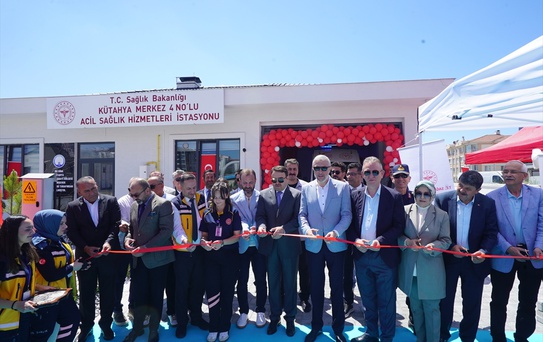 Kütahya'da Yeni Acil Sağlık İstasyonu Açıldı