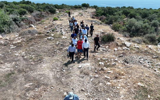 Erdemli'de Roma Yolu Turizme Kazandırılıyor