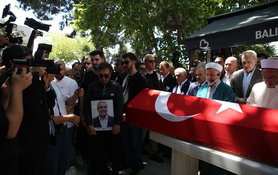 Mehmet Cemal Öztaylan'ın Cenaze Töreni
