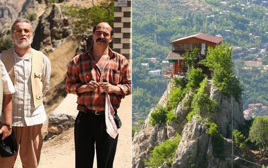  96 basamaklı kayalıkların üzerindeki ev 30 milyon liradan satışa sunuldu