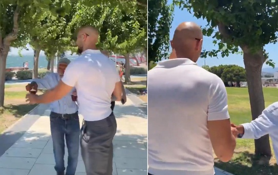 Türkiye'ye gelen fenomenden sokak satıcısına unutamayacağı bahşiş