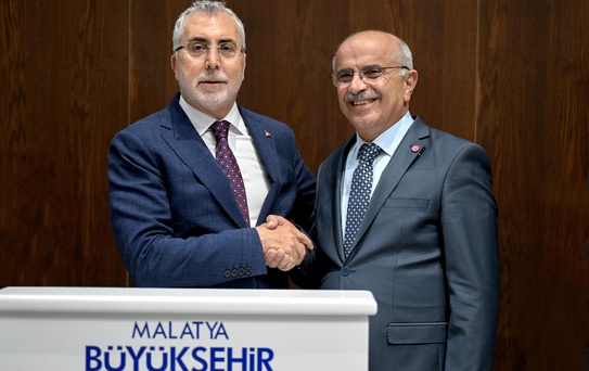 Bakan Işıkhan'dan Malatya Büyükşehir Belediyesi'ne ziyaret