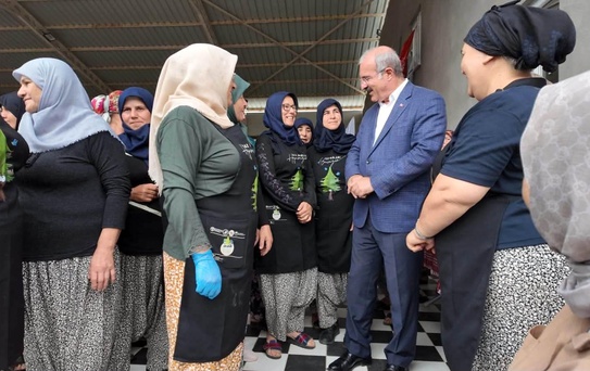 Vali Toraman Pıtıreli Kooperatifini Ziyaret Etti