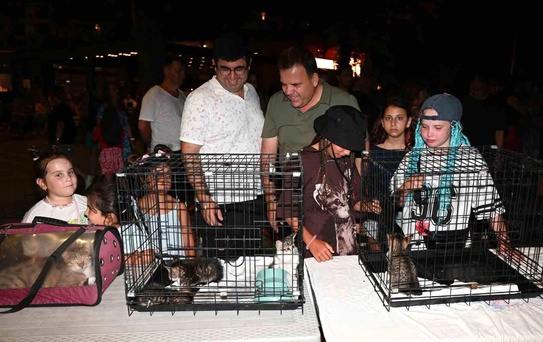 Kemer Belediyesi'nde 'Can dostları' için konser