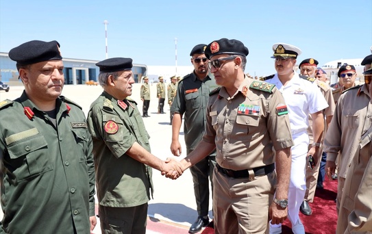 Libya'nın Askeri Birliği Görüşüldü