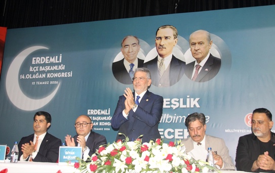 Erol Erdoğan MHP Erdemli İlçe Başkanı Seçildi