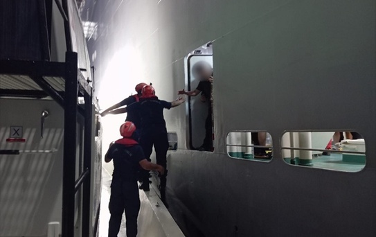 Bodrum'da Yaralı Araştırma Gemisi Personeline Tıbbi Tahliye