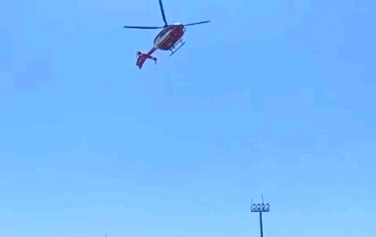 Hipotermi Geçiren Bebek Helikopterle Sevk Edildi
