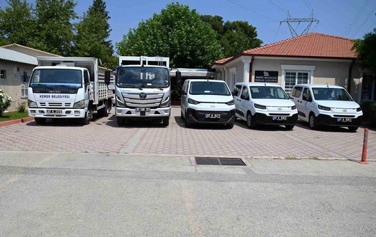 Kemer Belediyesi araç filosunu güçlendirmeye devam ediyor