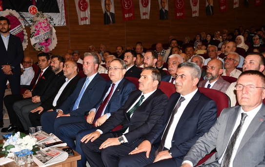 MHP Vezirköprü Kongresi’nde Hasan Doğru Başkan