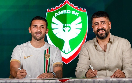 Amedspor'dan bir iddialı transfer daha