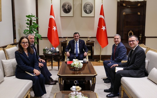 Yılmaz, Yeni Dünya Bankası Direktörünü Kabul Etti