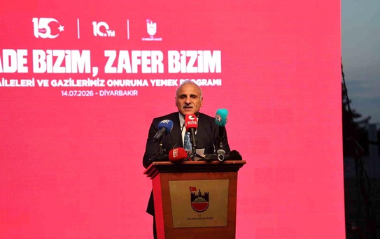 Diyarbakır'da 15 Temmuz Programı