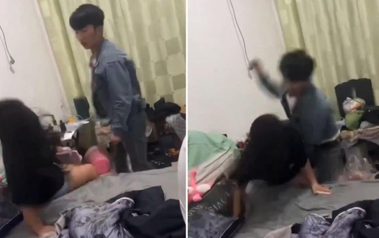 Karısını yatakta başkasıyla basan koca öfkeden deliye döndü