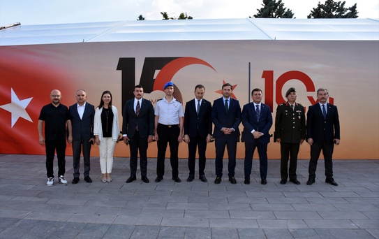 Kırıkkale Valisi'nden 'İrade Bizim, Zafer Bizim' Çadırına Ziyaret