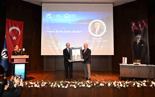 KTÜ'de 'İrade Bizim, Zafer Bizim' Konferansı
